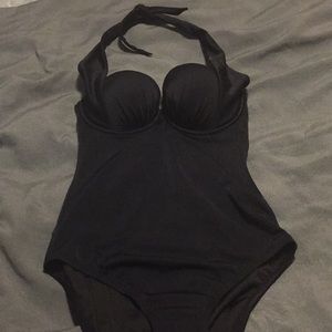 Black Victoria Secret swimsuit. Size 8c